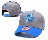 Lions One Pride Gray Peaked Adjustable Hat GS,baseball caps,new era cap wholesale,wholesale hats